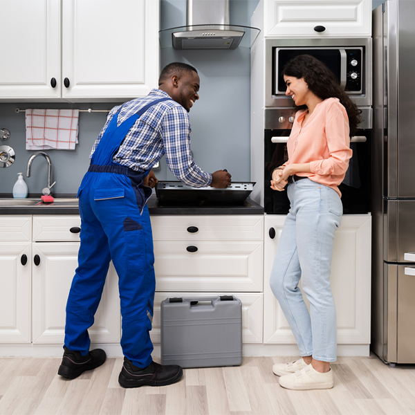 can you provide an estimate for cooktop repair before beginning any work in Connorville Ohio